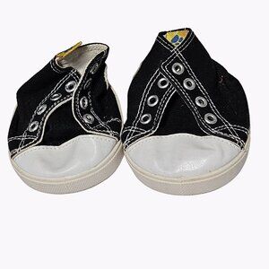 Build-A-Bear Black and White Shoes